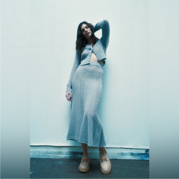 ASOS Cream Loafers with Gold Buckle - Picture 8 of 11